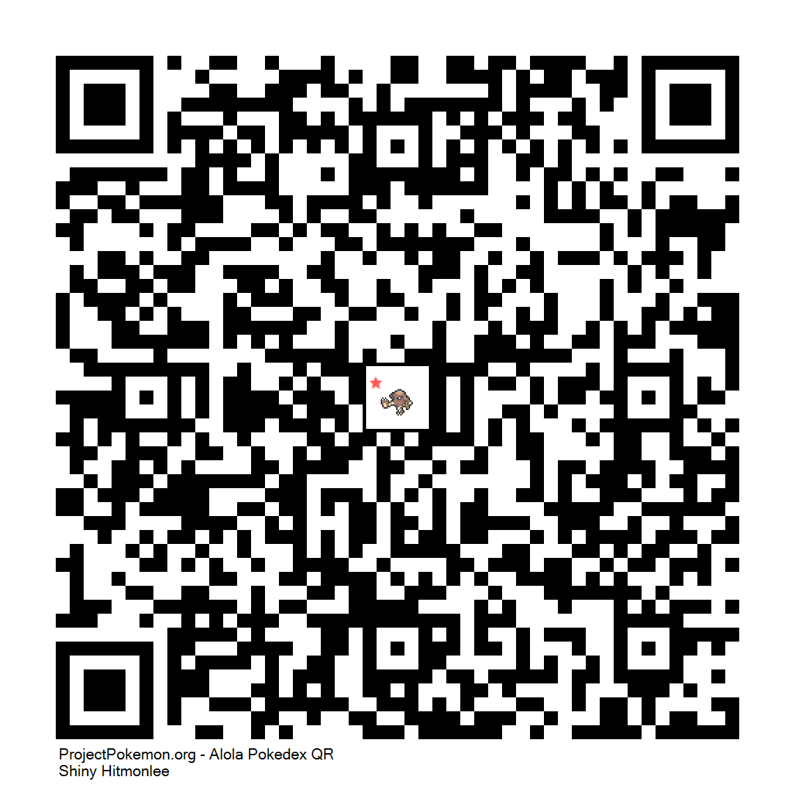 Cdigo QR de Hitmonlee variocolor
